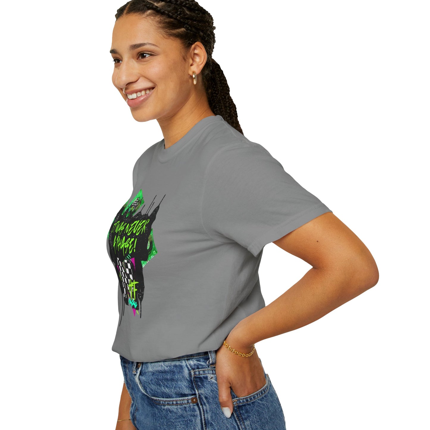 It Was Never a Phase (green) T-shirt