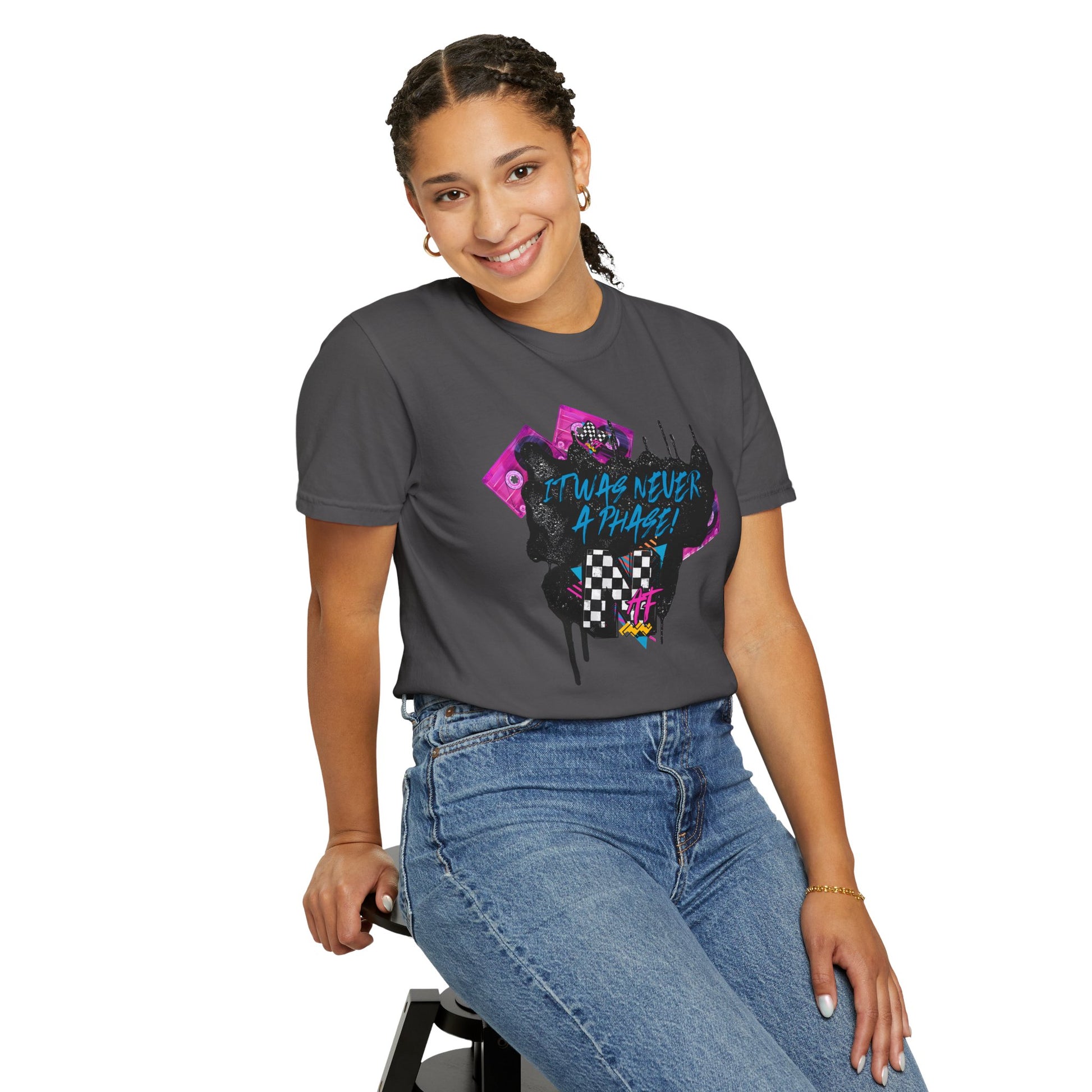 it was never a dress shirt It was never a dress. Adult Short Sleeve T-shirt